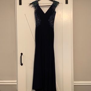 Camille La Vie Beaded Prom Dress